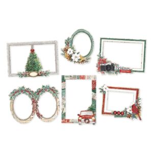 Alternative view of Simple Stories Chipboard Frames - Simple Vintage Tis The Season, 6pcs