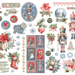 Noel temalı kesim ve süslemeler
