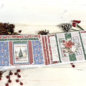 Noel temalı kartlar ve süslemeler