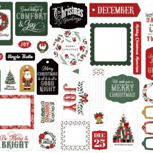 Noel temalı etiketler ve çerçeveler