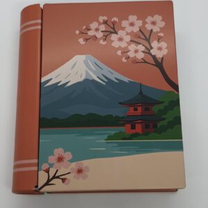 Fuji temalı saklama kutusu