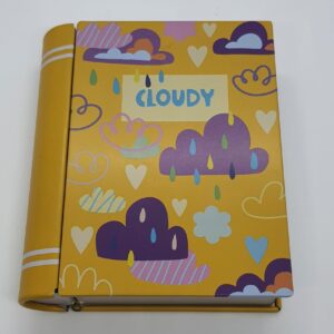 Bulut temalı saklama kutusu