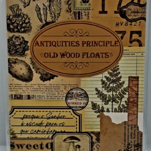 Sticker Book-Old Wood Floats (Antiquities Principle)
