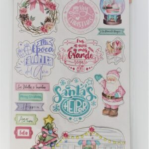 Stamperia Santa Clause Chipboard