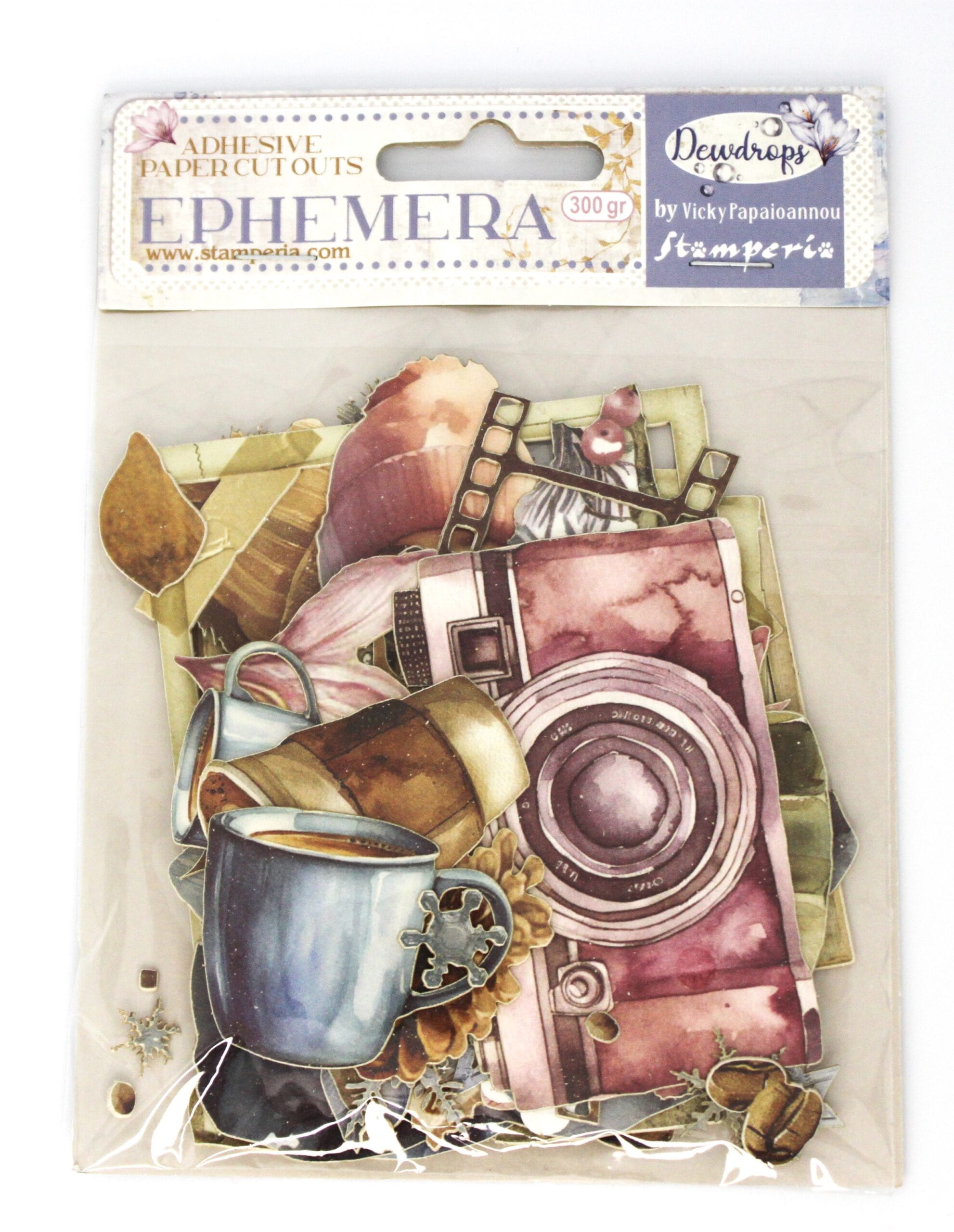 Stamperia EPHEMERA- Dewdrops