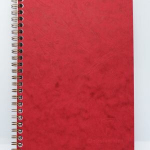 Clairefontaine Kareli defter- Kırmızı mat