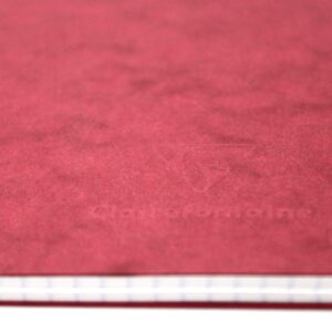 Alternative view of Clairefontaine Kareli defter- Kırmızı mat