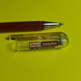 Pentel Dual Metallic Jel Kalem-Pembe +Metallic Pink(1 numara)