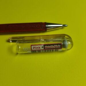 Pentel Dual Metallic Jel Kalem-Pembe +Metallic Pink(1 numara)