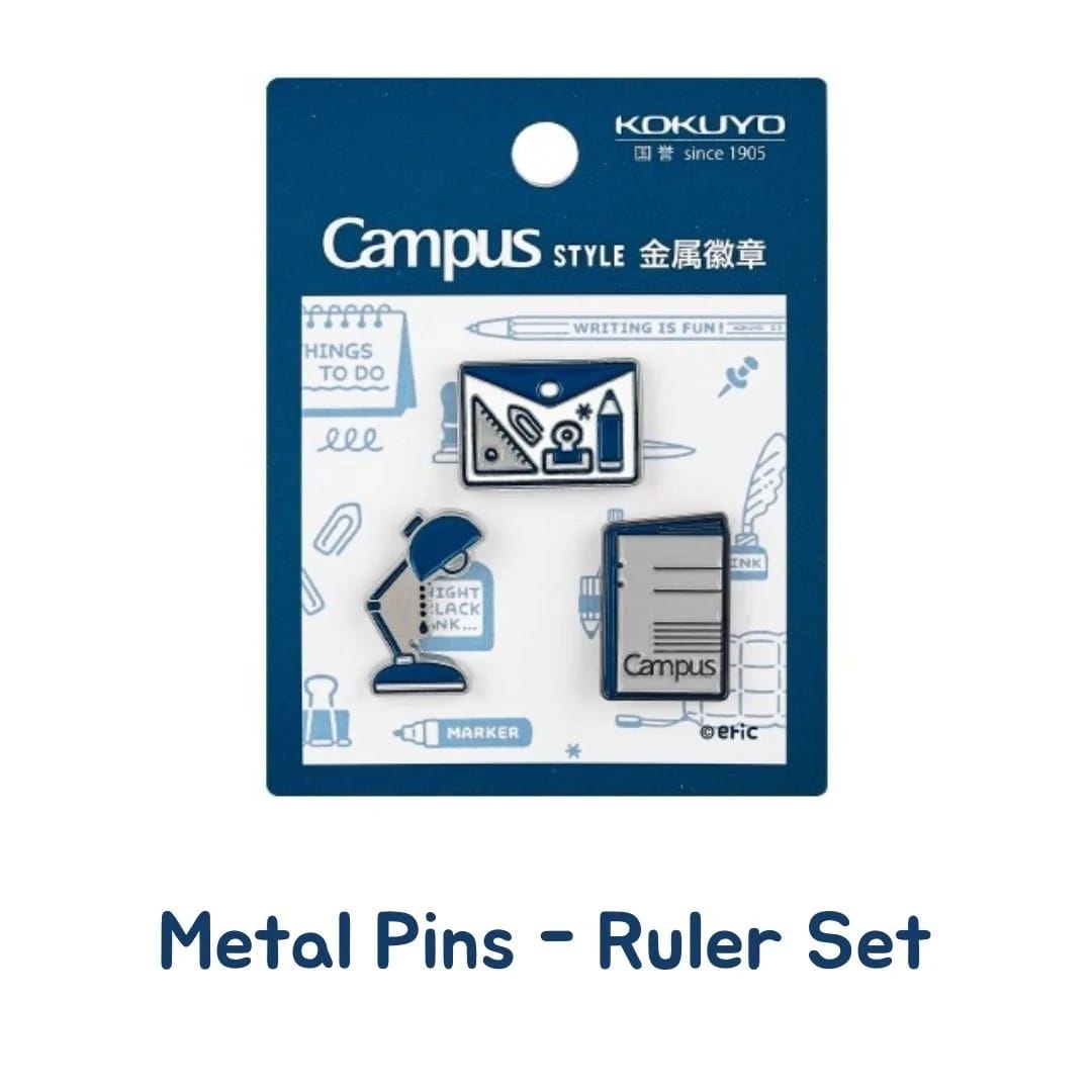 Metal pinler - cetvel seti