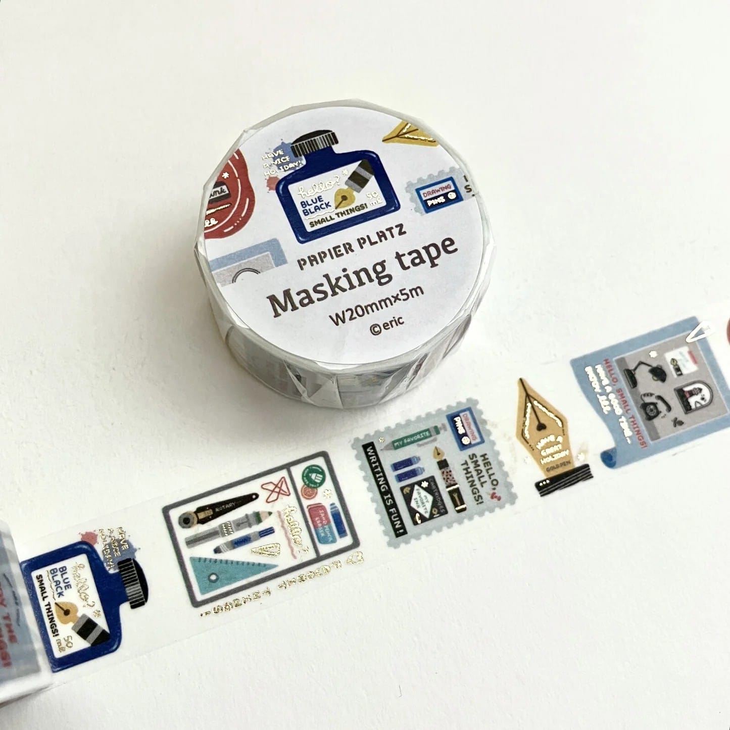 Eric Small Things Washi Tape, Writing Utensils