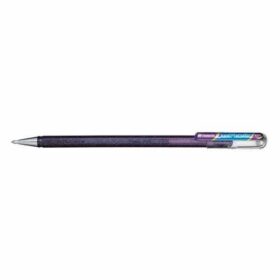 Pentel Dual Metallic Jel Kalem-Violet+Metalik Mavi (7 numara)