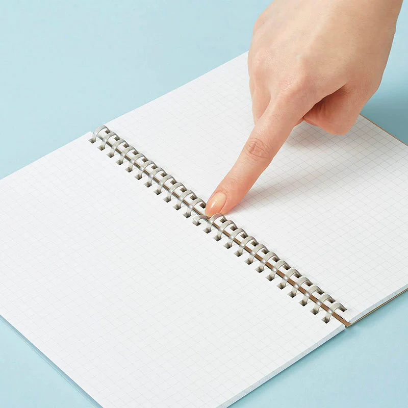 Kokuyo, Penott A5 White Soft Ring Notebook - Görsel 3