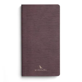 Kunisawa FIND FLEX NOTE Şarap Kırmızısı A5 Slim Kareli Defter