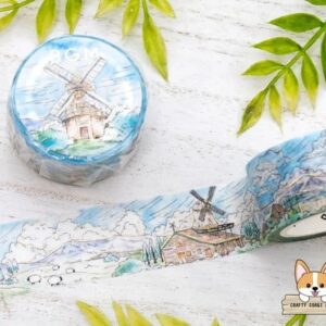 BGM Washi Tape, Windmill Valley