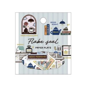 Renkli çıkartmalar ve notlar.