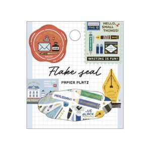 Çeşitli çıkartmalar ve yazı araçları