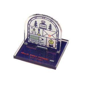 SANBY × Eric Small Things Acrylic Stand Stamp - Stained Glass