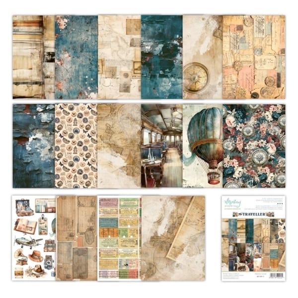 Mintay Papers, Traveller Paper Pad, 15,2x20,3 cm - Görsel 4