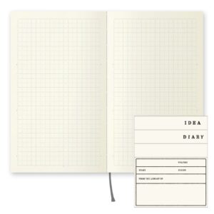 Boş bir defter ve etiketler