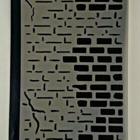 Duvar deseni şablonu, sanat malzemesi