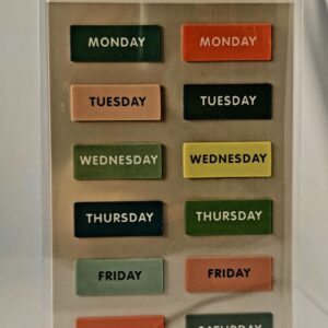 Haftanın günleri etiketleri