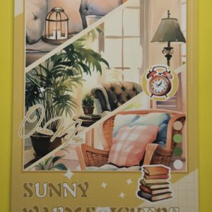 Güneşli sıcak çıkartmalar paketi