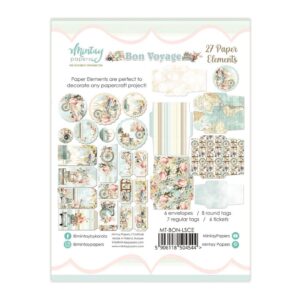 Alternative view of Mintay Papers Bon Voyage Paper Elements