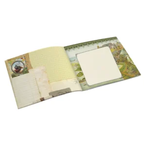 Açık bir defter sayfası