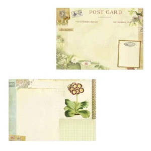 Eski tarz bir kartpostal tasarımı