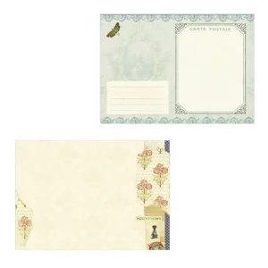 Eski tarz bir kartpostal tasarımı.