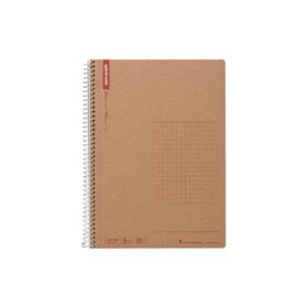 Kare çizgili spiral defter.