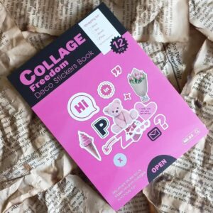 Sticker book-pembe