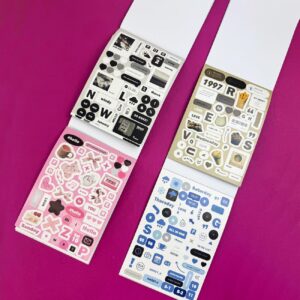 Alternative view of Sticker book-kahverengi