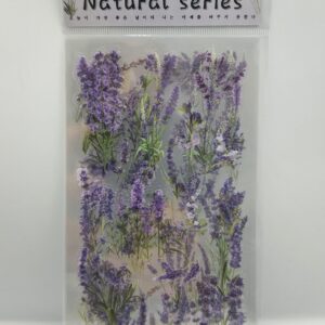 Lavanta Temalı Pet Sticker