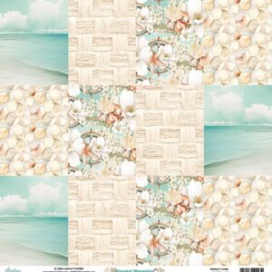 Deniz, kabuklar ve doğal manzara