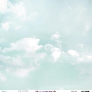 Açık mavi gökyüzü ve bulutlar