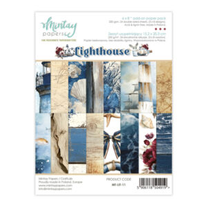 Mintay Papers, 6 x 8" Add-On Paper Pad - Lighthouse