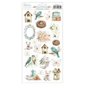 Mintay Papers, 6 x 12" Paper Stickers - Winged Melodies - Elements