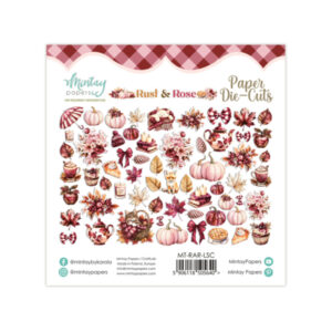 Alternative view of Mintay Papers, Paper Die-Cuts - Rust & Rose, 60 pcs