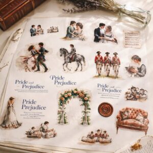 Alternative view of Pride and Prejudice Pet Sticker