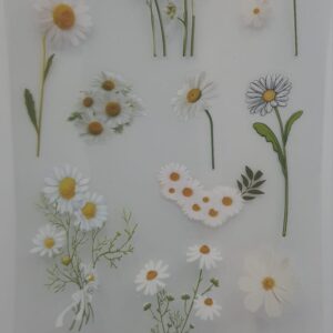 Alternative view of Papatya Temalı Pet Sticker