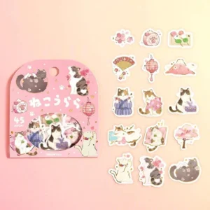 BGM Foil Flake Sticker 2026 Sakura Limited - Neko Urara