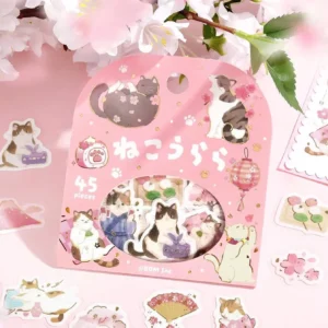 Alternative view of BGM Foil Flake Sticker 2026 Sakura Limited - Neko Urara