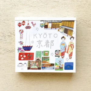Alternative view of Cozyca Hyogensha Block Memo Pad - Kyoto