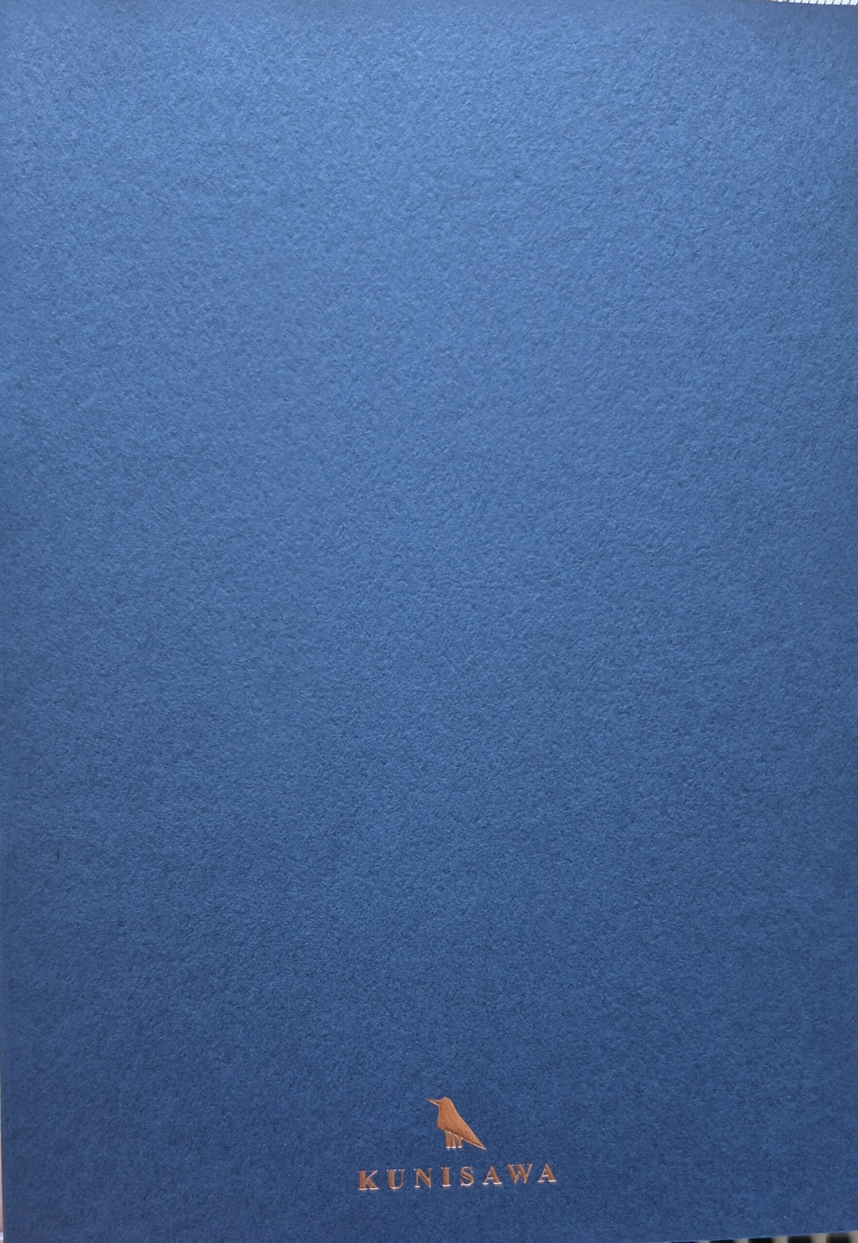 KUNISAWA, Find Slim Note, midnight Blue, A5, 5mm Grid, 40 Pages