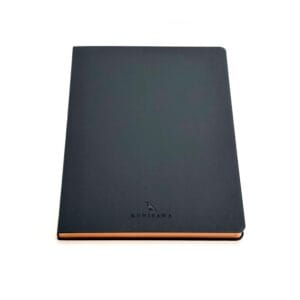 Alternative view of KUNISAWA, FIND NOTE Hard Darkest Black, A5, 5mm Grid,192 Pages