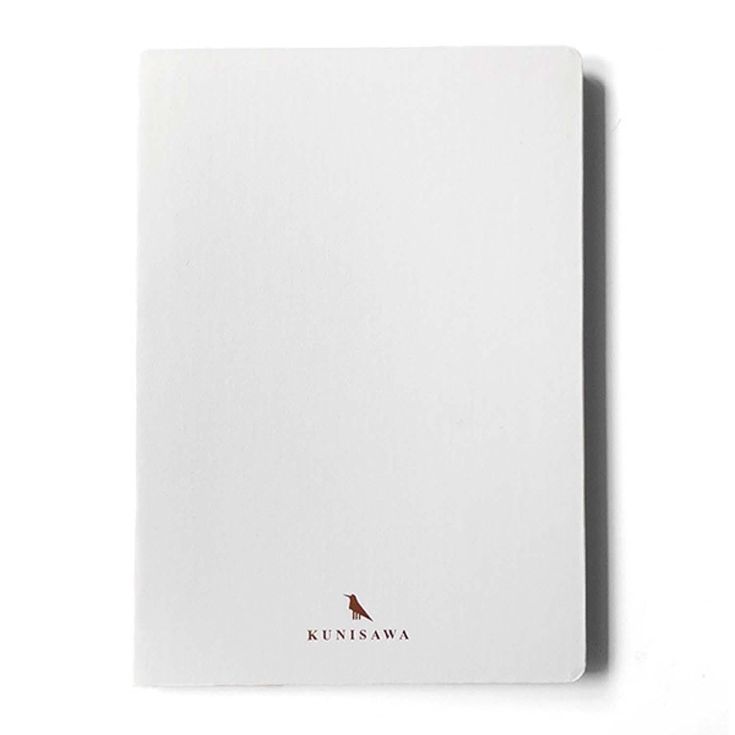 KUNISAWA, FIND NOTE Hard White, A5, 5mm grid, 192 pages