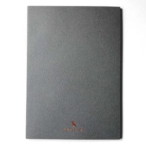 KUNISAWA, Find Slim Note, Slate Grey, A5, 5mm Grid, 40 Pages