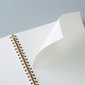 Alternative view of Kokuyo, Soft Ring Sooofa B6, 4mm Grid, 80 Sheets, Warm Gray